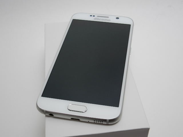 SC-05G　Galaxy　S6　ホワイトパールの買取の実例。